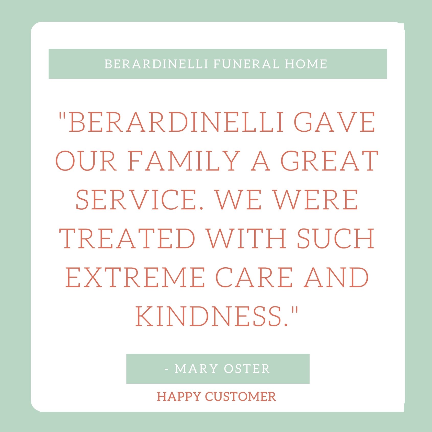 Berardinelli Funeral Home Review